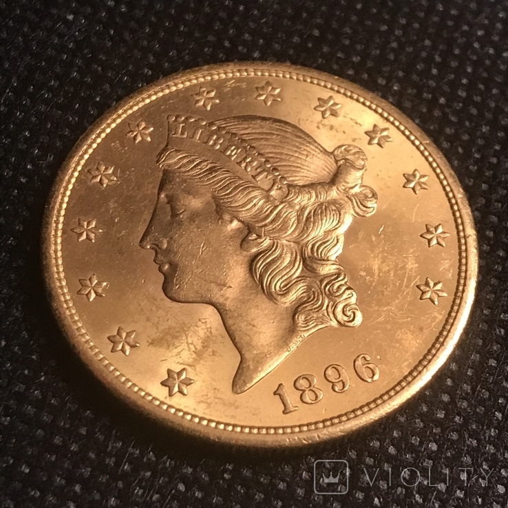 20 долларов - 1896, США