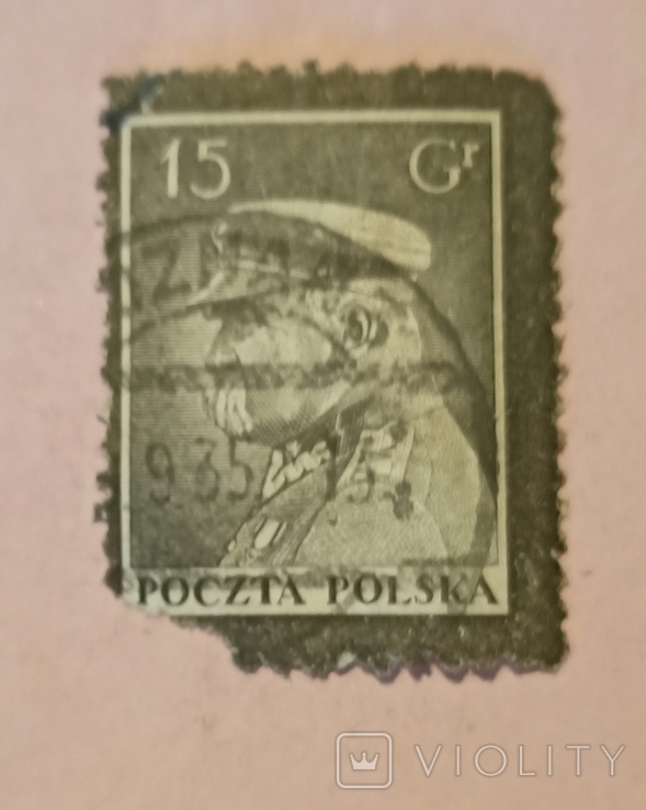 Польша. 1935 г. Маршал Пилсудский.