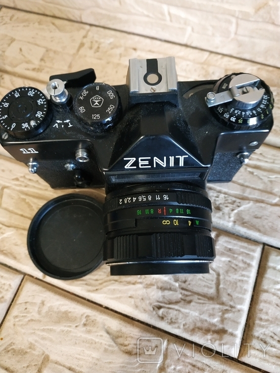 Фотоаппарат Зенит-11 с объективом Гелиос 44М4, фото №4