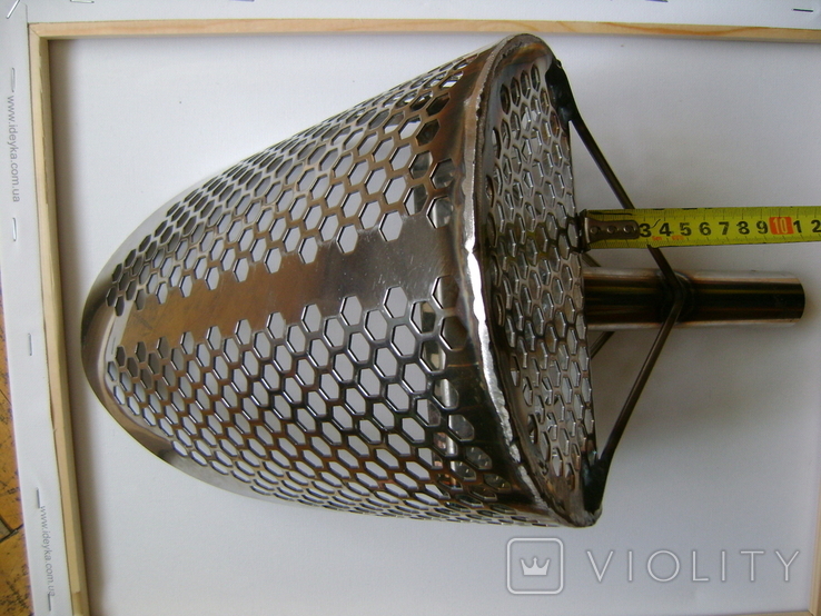 Скуб 1, 5 мм тех. нержавейка ( ячейка шестигранная 10 мм), фото №4