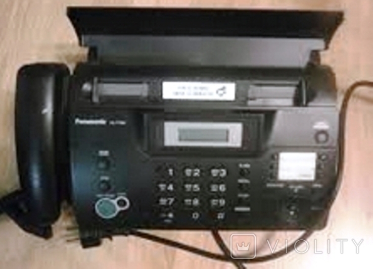 ФАКС (Факсимильный аппарат), Panasonic KX-FT932 Б/У.(В одном корпусе факс+телефон)+*, фото №3