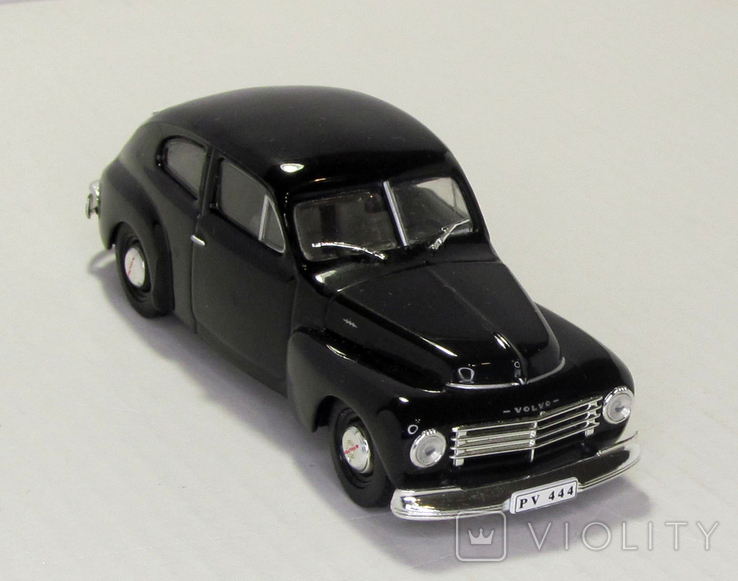 Volvo PV444 black Altaya Вольво 1:43, фото №6