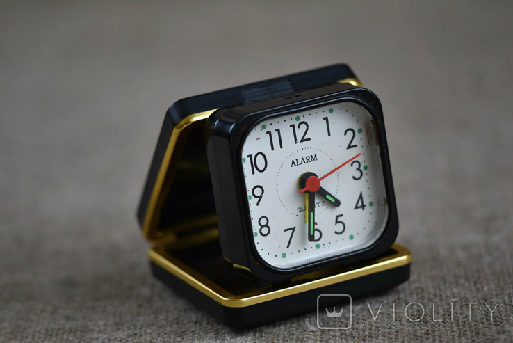 Часы будильник дорожный кварц, фото №2