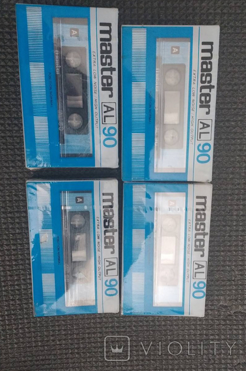 4 запечатаных японских кассеты