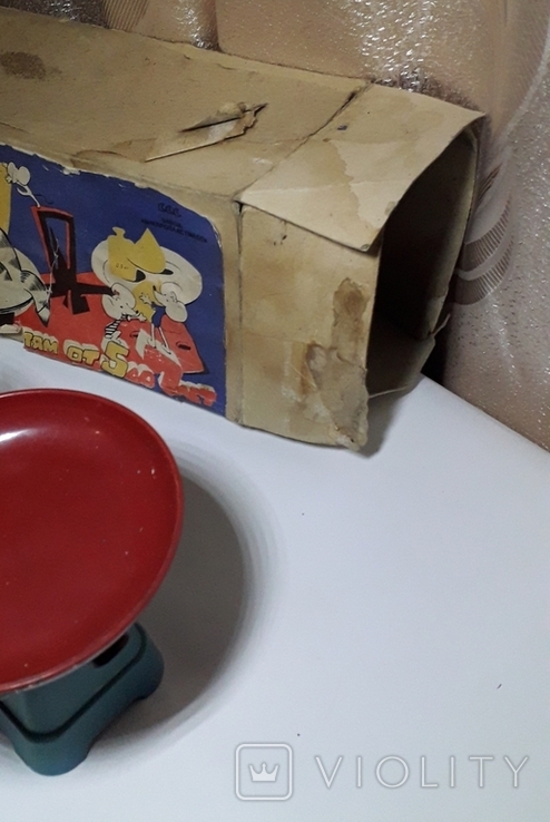 Детские весы СССР + бонус коробок весы, фото №8