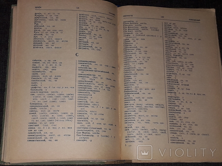С. І. Головащук - Орфографічний словник 1981 рік, фото №10