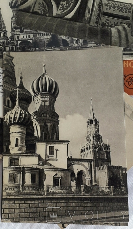 Комплект открыток "Храм Василия Блаженного" (Комплект), фото №5