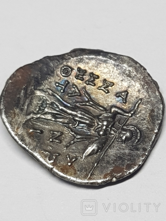 Драхма Фессонія-200р.до.н.е-срібло., фото №5