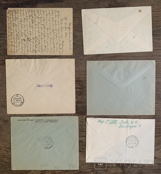 Открытки и конверты Германия довоенные и военные, фото №7