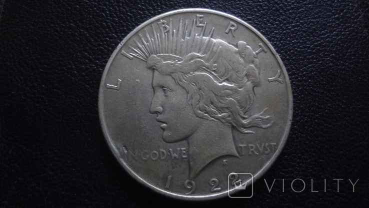 1 доллар 1922 США серебро (G.7.2), фото №4