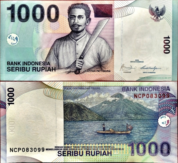 Індонезія Индонезия - Рупія Рупия - 1000 - 2009