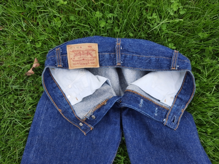 Оригінальні джинси із США Levi's 501., фото №2