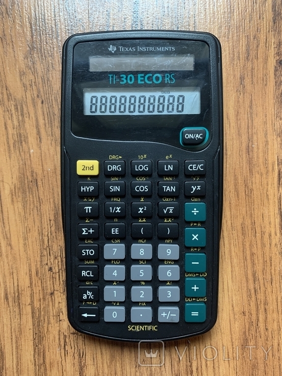 Калькулятор Texas Instruments TI-30 ECO RS Electronic Calculator Vintage, фото №2