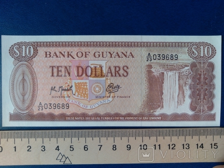 10 долларов Гайяны, фото №2