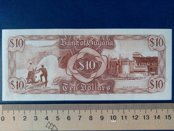 10 долларов Гайяны, фото №3