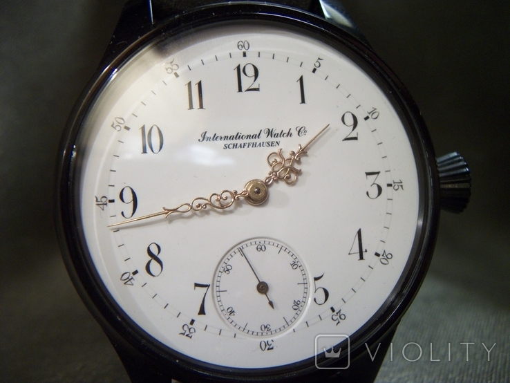 Часы мужские IWC SCAFFHAUSEN № механизма 107274, соответствует 1893 году изготовления, фото №3