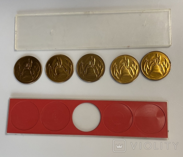 Настольные медали Хатынь комплект 5 штук, фото №9