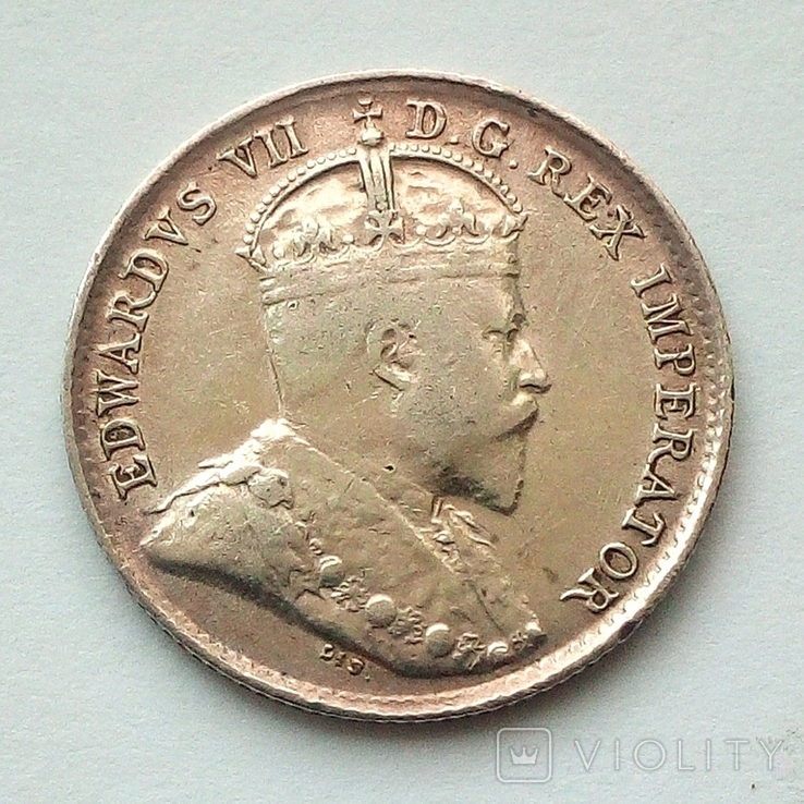 Канада 5 центов 1906 г., фото №2
