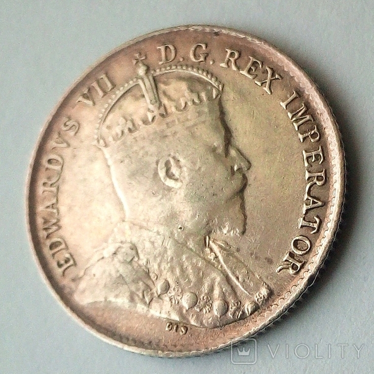 Канада 5 центов 1906 г., фото №5