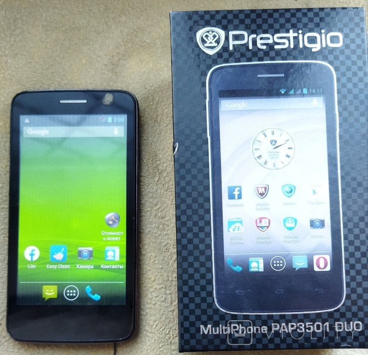 Смартфон Prestigio 3501 Duo., фото №2