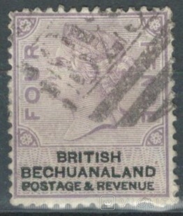 Ж35 Британские колонии. Бечуаналенд 1887 №13