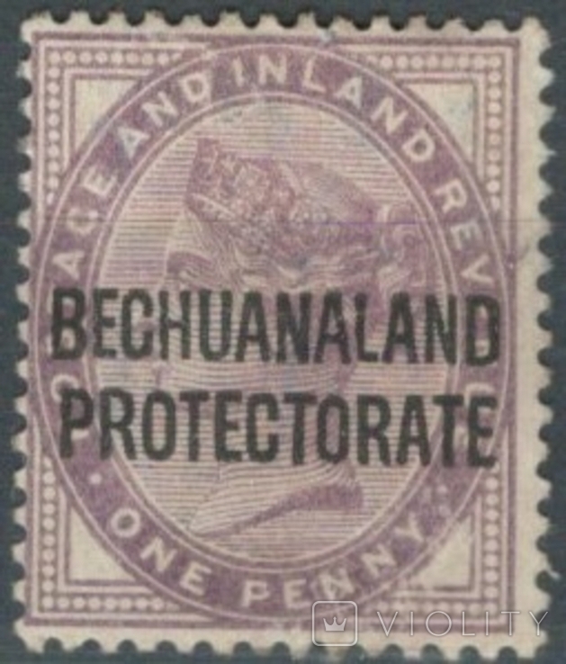 Ж41 Британские колонии. Бечуаналенд 1897 №47 (*) (6 евро)