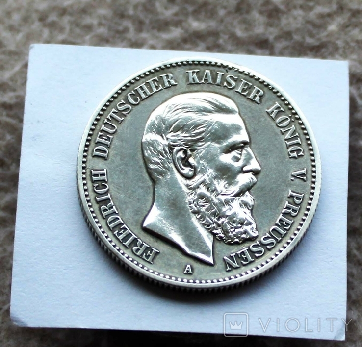 2 марки 1888 г. Пруссия