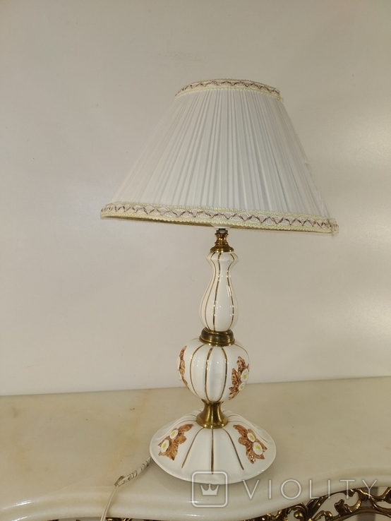 Лампы-торшеры с бронзой и керамикой арт. 0712, фото №10