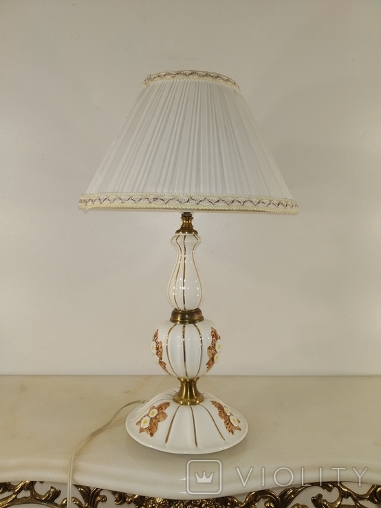 Лампы-торшеры с бронзой и керамикой арт. 0712, фото №11