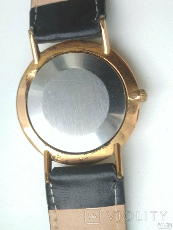 Часы мужские "Луч" 1960 - х годов СССР позолота, фото №3
