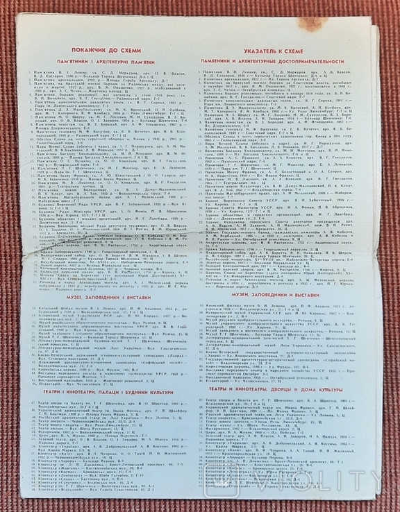 Київ. Схема проілюстрована. 1968., фото №3