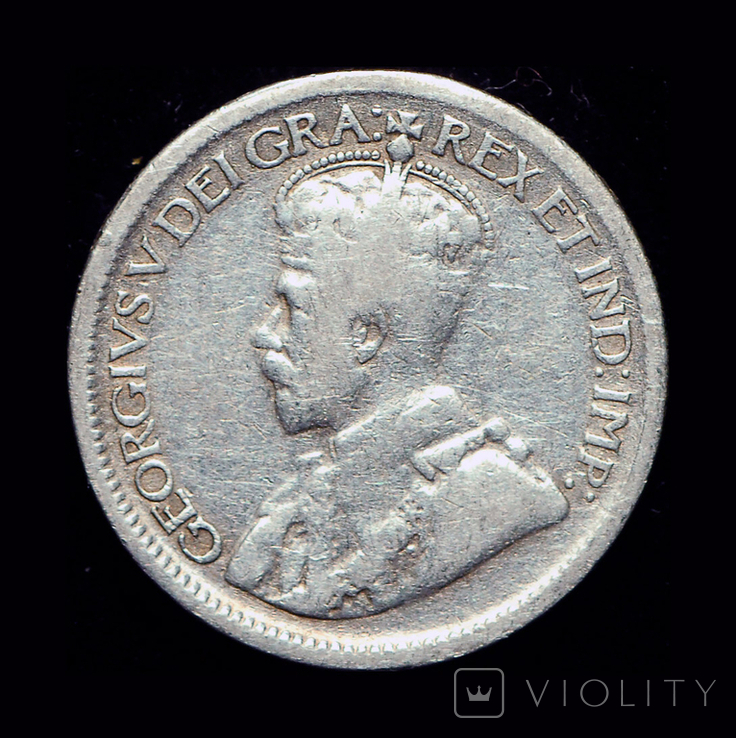 Канада 10 центов 1930 серебро