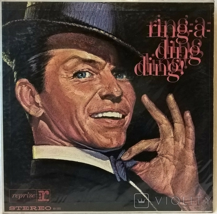 Frank Sinatra - Ring-A-Ding Ding! - 1961. (LP). 12. Vinyl. Пластинка. U.S.A. Оригинал