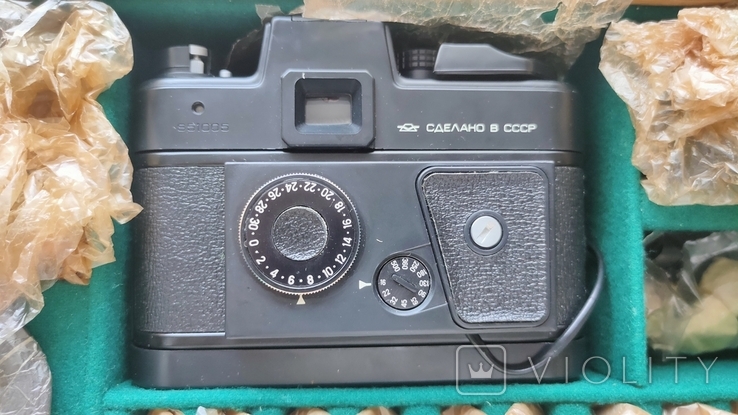 Фотоаппарат Зенит-Сюрприз МТ-1, № 851005, комплект 1984 г., фото №5