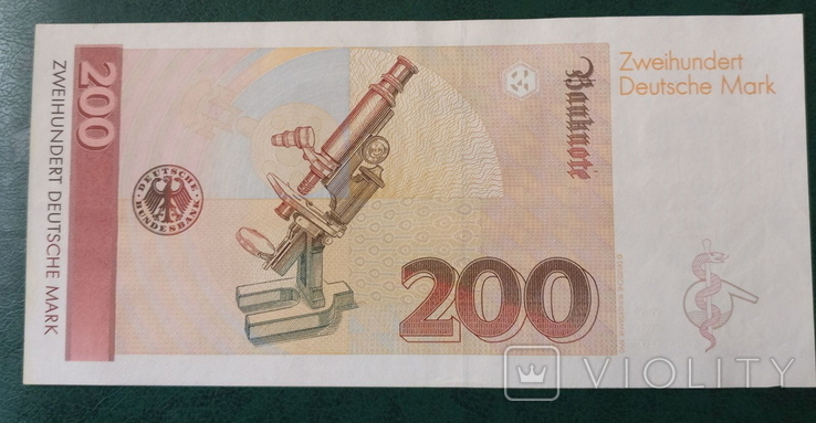 Германия 200 марок 1989, фото №3