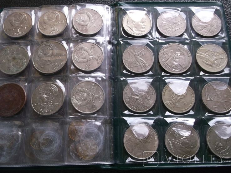 Монети СССР колекція в альбомі 96 монет, фото №2
