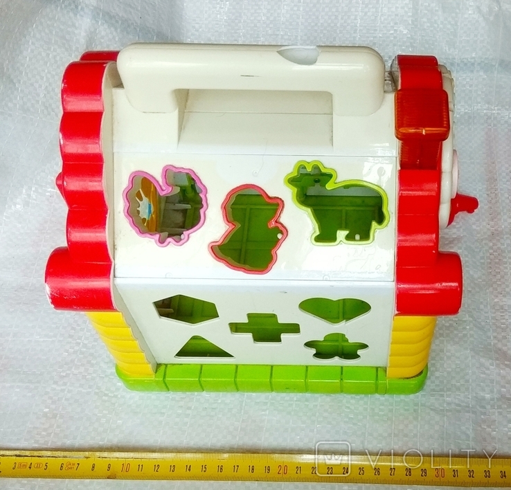 Торг Счетно - музыкальная игрушка Весёлый домик - теремок Huile Toys - не комплект, фото №5