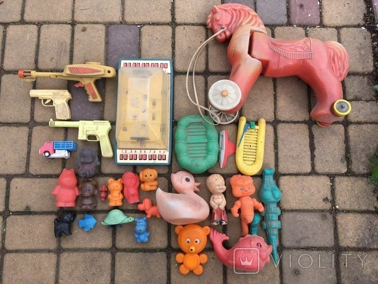 Большой лот игрушек СССР