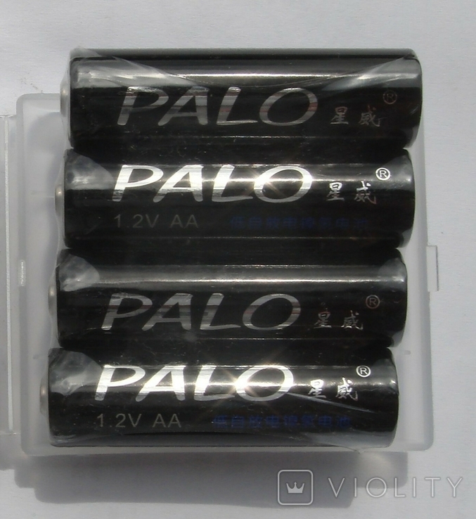 Аккумуляторы PALO тип AA, Ni-Mh 3000mAh (4шт)