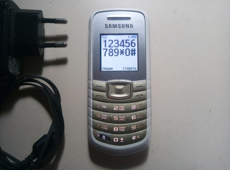 Телефон Самунг Samsung GT-E1080W. Рабочий., фото №3