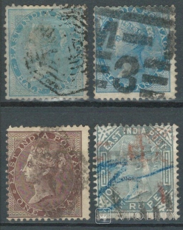 З21 Британские колонии. Индия 1855-1874 (37 евро)