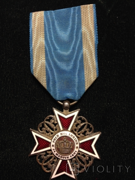 Рыцарски Крест Ордена Румынской Короны