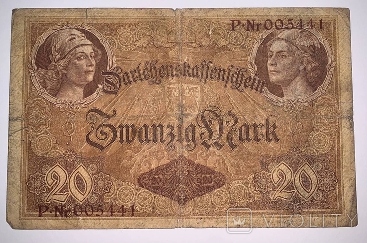 20 марок 1914, фото №2