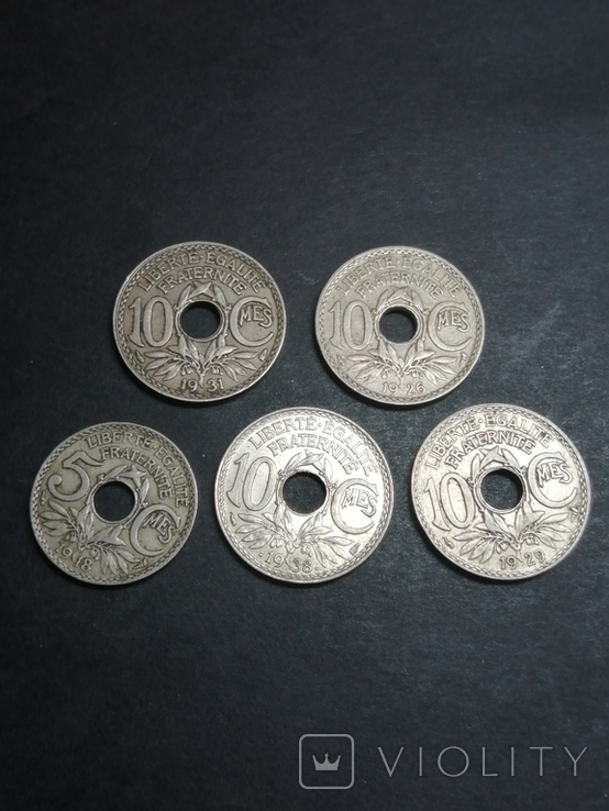 5 монет все года разные#70, фото №2