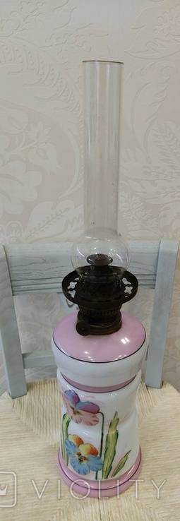 Керосиновая лампа старинная, фото №8
