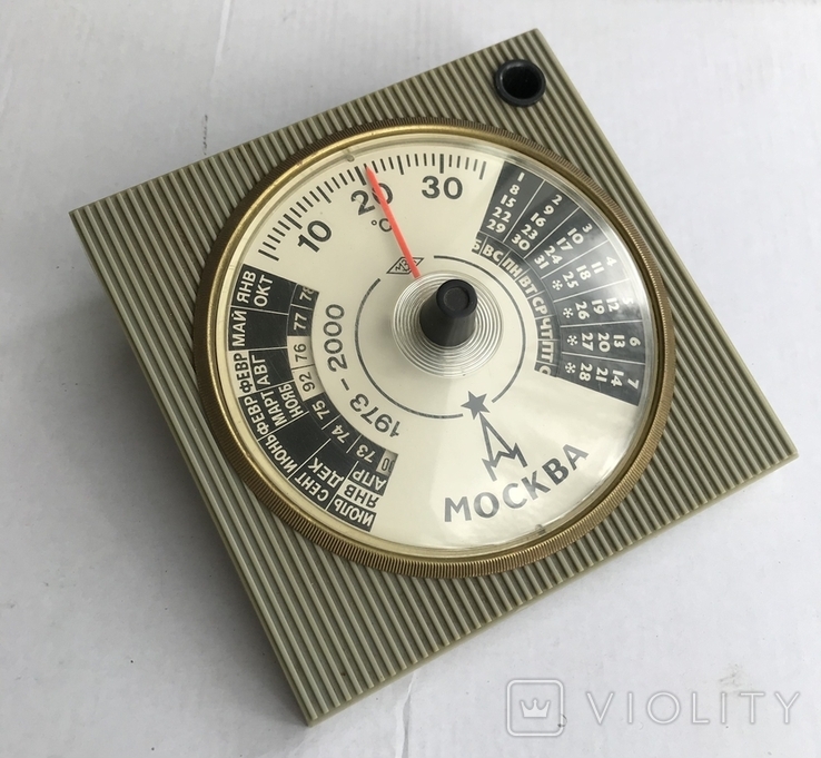 Календарь термометр 1973-2000, фото №2