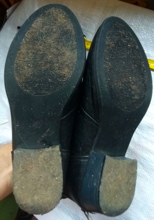 Торг демисезонные женские ботинки ботильйоны кожаные полусапожки женские р.39, photo number 9