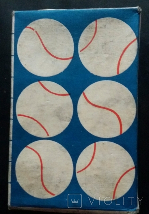 Набор теннисных мячей Ленинград красный треугольник 1978 год,СССР, фото №3
