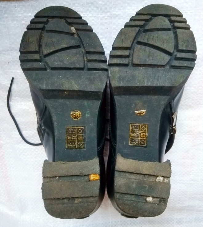 Торг осенне-зимние женские ботинки Admlie на меху кожаные ботинки женские размер 38, фото №10
