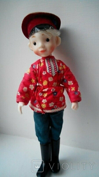 Вінтажна лялька-перука Перший хлопець 8 березня Лялька СРСР, фото №2
